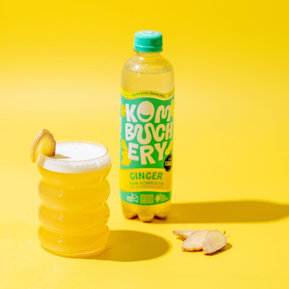 Ginger Raw Kombucha